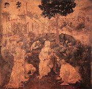 LEONARDO da Vinci St Jerome sgyu china oil painting artist